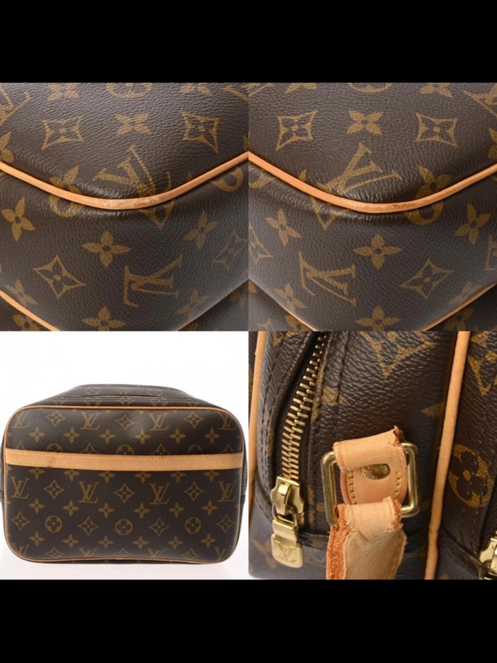 LOUIS VUITTON Monogram Reporter PM Brown M45254 shoulder bag - Picture 8 of 12